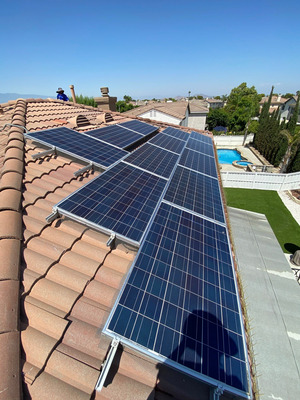 Solar Panel Cleaning in Corona CA