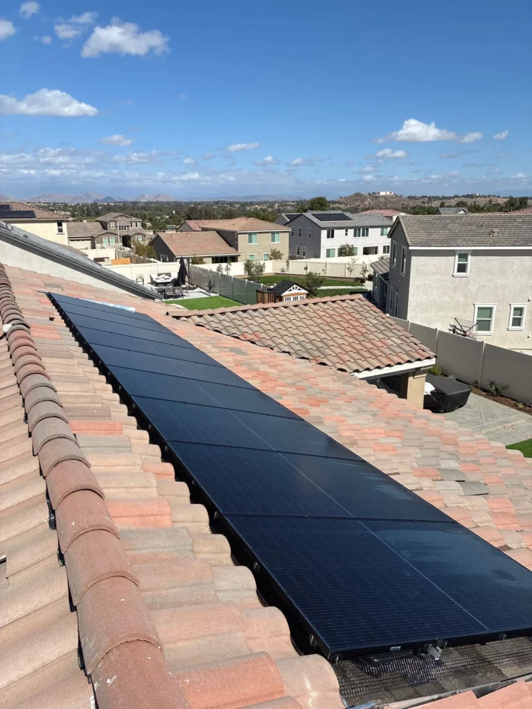 solar panel cleaning service in action ensuring optimal efficiency and cleanliness for solar panels in pomona ca